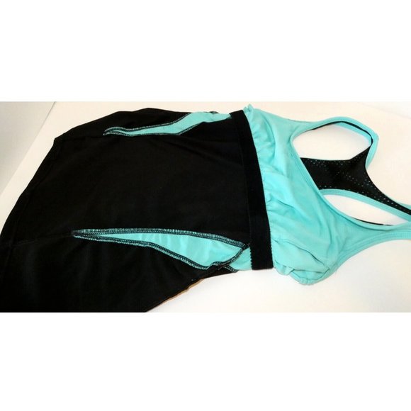 Avia Top Black Built in Bra Yoga Jogging Workout Activewear Womens S - Picture 8 of 9